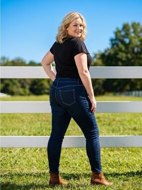 Maurice’s High-Rise Dark Blue Women’s Jeans